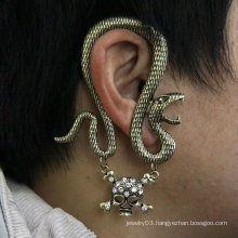 2013Punk Style Earring Jewelry Individual Vintage Skeleton Ear Cuff EC23